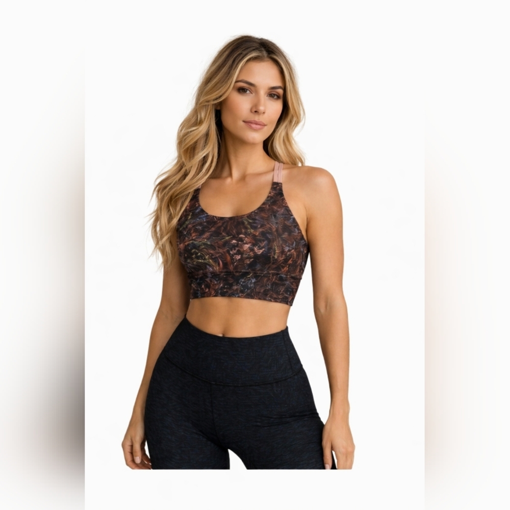 Lululemon Strappy Back Sports Bra Size S